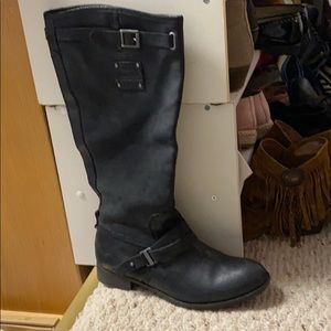 Women’s Caterpillar Black leather boots size 9.5